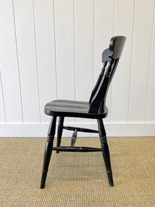 A Vintage Set of 6 Spindle Back Chairs
