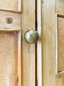 A Large 19th Century Pine Welsh Dresser or Cupboard