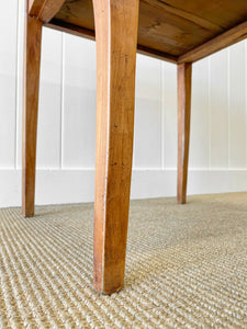 Antique French Cherry Side Table c1790