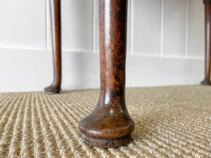 An English Oak Lowboy Table c1790