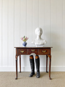 An English Oak Lowboy Table c1790