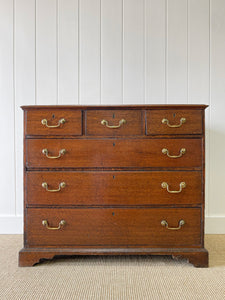 A 18th Century English (Scottish)? Country Oak Chest of Drawers Dresser
