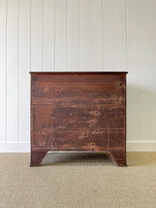 An Antique English Bow Front Mahogany Chest of Drawers c1810