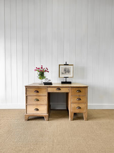 Antique English Pine Desk c1890