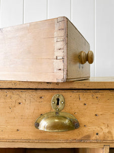 An Antique English Pine Clerk's Desk c1880