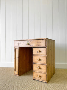 An Antique English Pine Clerk's Desk c1880