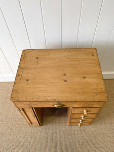 An Antique English Pine Clerk's Desk c1880