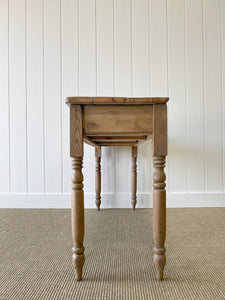 An Antique English Country Pine Sideboard or Server c1880