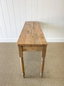 An Antique English Country Pine Sideboard or Server c1880