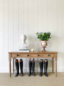 An Antique English Country Pine Sideboard or Server c1880