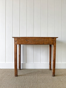 A Georgian Pine Lowboy Table c1790