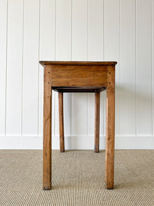 A Georgian Pine Lowboy Table c1790
