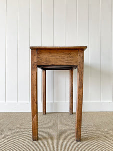 A Georgian Pine Lowboy Table c1790