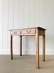 A Georgian Pine Lowboy Table c1790