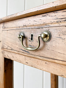 A Georgian Pine Lowboy Table c1790