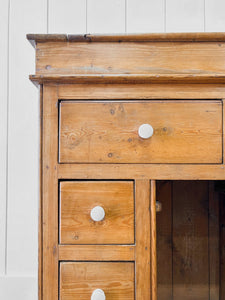 An Antique English Pine Clerk's Desk c1880