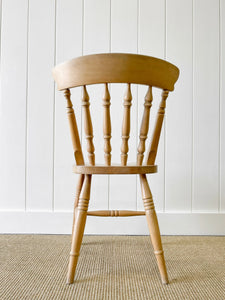 A Vintage Set of 6 Spindle Back Chairs