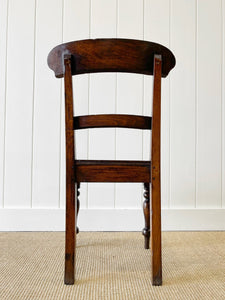 An Antique Set of 8 English Oak Mid-19th Century Chairs