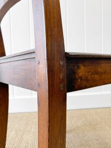 An Antique Set of 8 English Oak Mid-19th Century Chairs