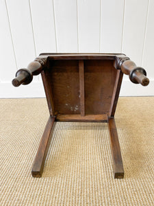 An Antique Set of 8 English Oak Mid-19th Century Chairs