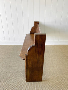 An Antique English Pine ~5ft Bench c1890