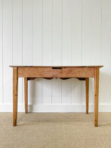 An Antique English Country Pine Console, Sideboard or Work Table c1830