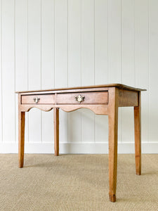 An Antique English Country Pine Console, Sideboard or Work Table c1830
