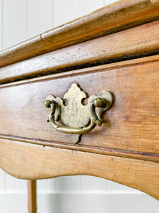 An Antique English Country Pine Console, Sideboard or Work Table c1830