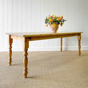 Pine farm table discount