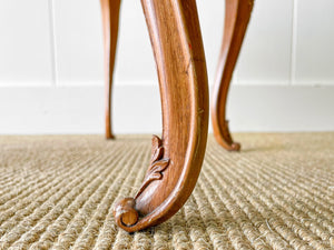 A Beautiful Pair of French Cabriole Leg Stool c1890