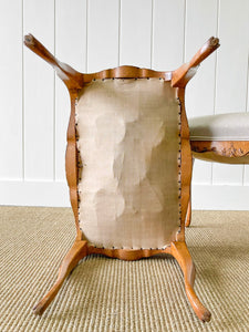 A Beautiful Pair of French Cabriole Leg Stool c1890