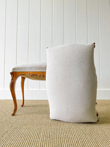 A Beautiful Pair of French Cabriole Leg Stool c1890