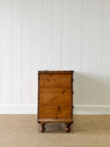 An English Pine Blanket Box or Toy Box