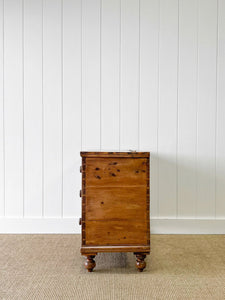 An English Pine Blanket Box or Toy Box