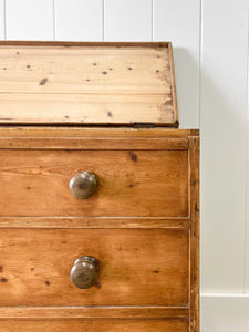 An English Pine Blanket Box or Toy Box