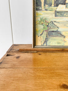 An English Pine Blanket Box or Toy Box