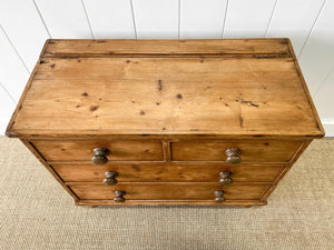 An English Pine Blanket Box or Toy Box