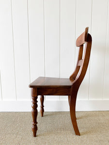 A Vintage Set of 6 French Splat Back Chairs