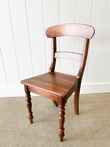 A Vintage Set of 6 French Splat Back Chairs