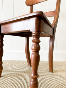 A Vintage Set of 6 French Splat Back Chairs