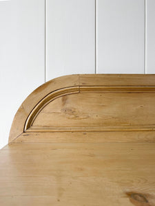 A Monumental English Country Pine Sideboard Buffet c1860
