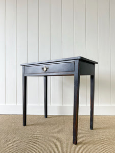 Antique English Country Pine Side Table c1890