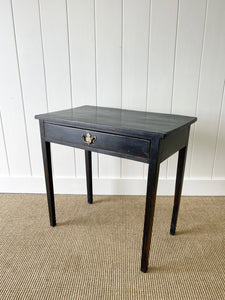 Antique English Country Pine Side Table c1890