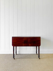 An English Country Mahogany Pembroke Table c1890