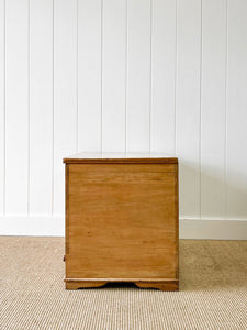 An English Pine Mule Chest Trunk or Blanket Box c1850