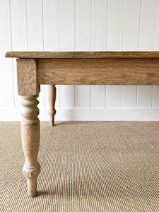 An English Country Pine 10ft Farmhouse Table c1890