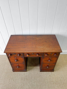 An English Regency Mahogany Buffet Sideboard or Desk c1800