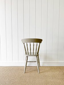 A Vintage Set of 4 Spindle Back Chairs