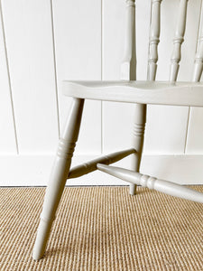 A Vintage Set of 4 Spindle Back Chairs