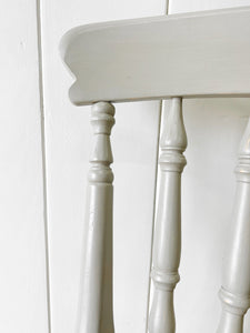 A Vintage Set of 4 Spindle Back Chairs